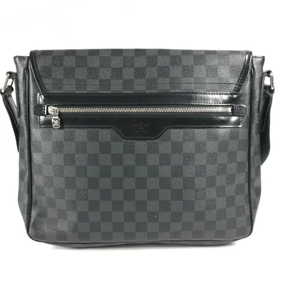 LOUIS VUITTON N58029 Damier Graphite Daniel MM Daniel MM Messenger Shoulder Bag - Picture 2 of 15